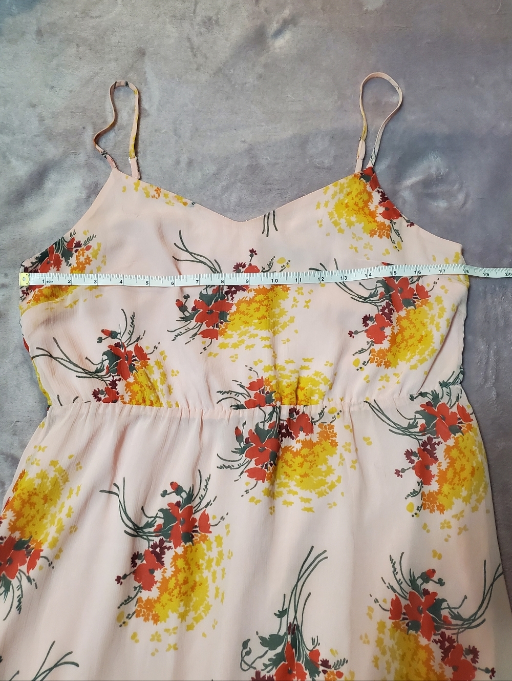J. Crew Mercantile Tiered Sunburst Floral Maxi Dress - Picture 13 of 13